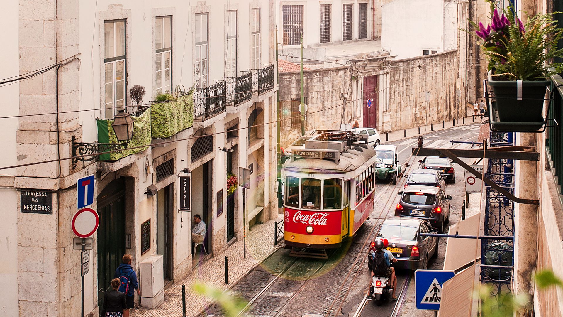Train in Lisbon