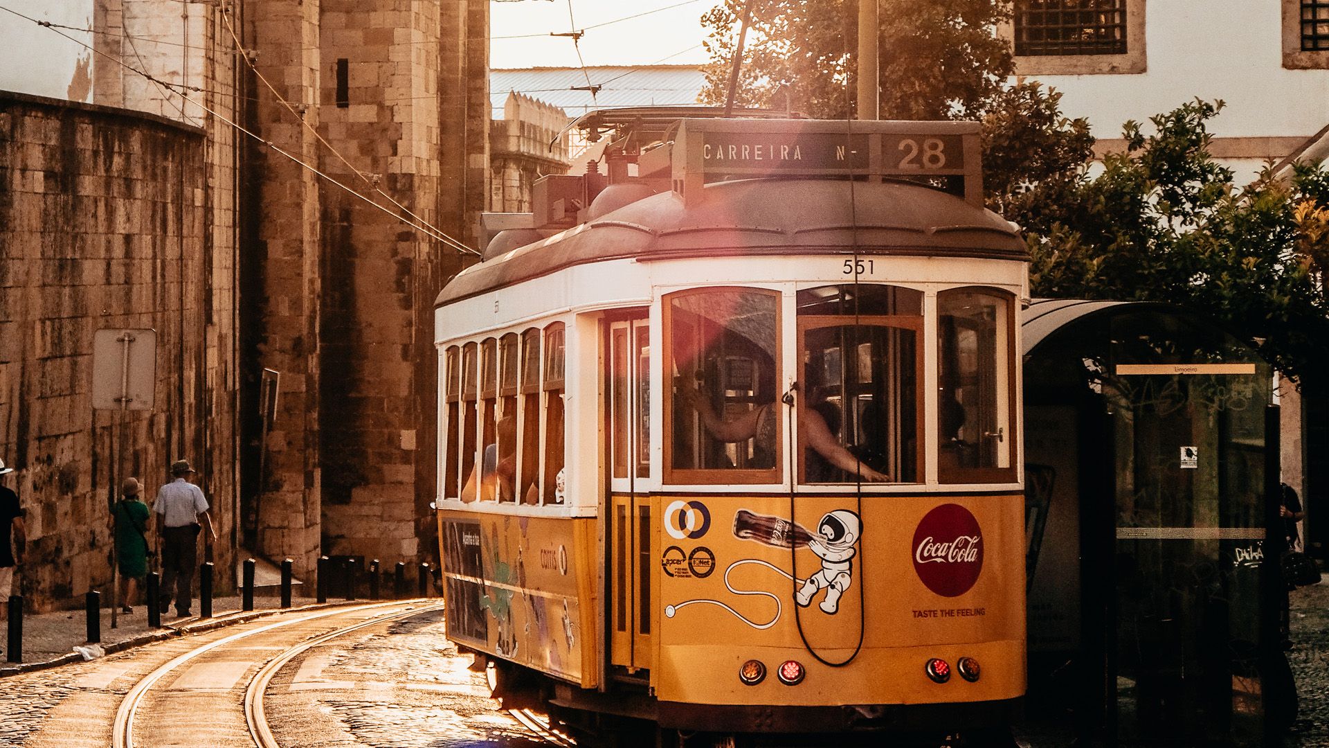Train in Lisbon