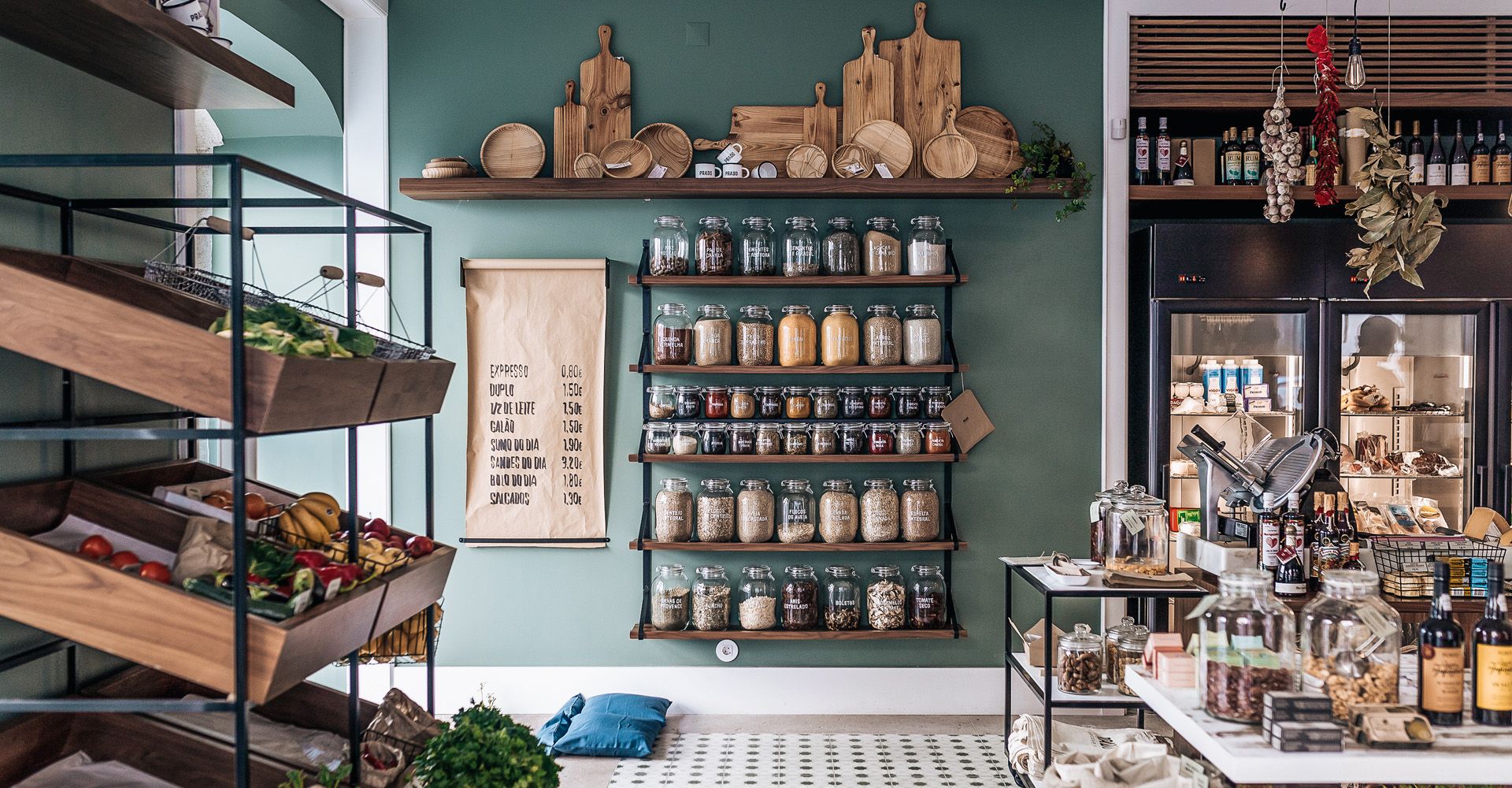 Prado Mercearia is a charming market offering high-quality, locally-sourced Portuguese products.