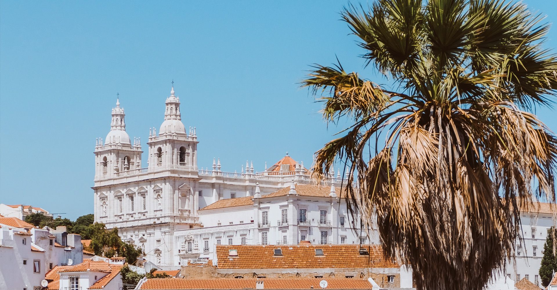 The iconic São Vicente de Fora Church in Lisbon.